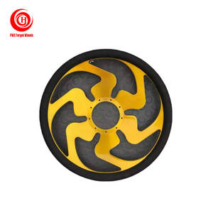 <span class=keywords><strong>Volante</strong></span> forjado de carreras de aluminio plateado <span class=keywords><strong>deportivo</strong></span> PWC personalizado de 14 pulgadas y 15 pulgadas para Chevrolet Cars GMC - Product Image 1