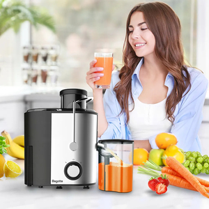 DB001 Black Commercial Stainless Steel Smart <b>Juicer</b> Extractor <b>Machine</b> Fresh Centrifugal <b>Fruit</b> <b>Vegetable</b> Hotel <b>Juicer</b> - Product Image 6