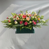 Yiliang Resin Mousse florale fraîche pour arrangement mural en cage, bloc de mousse humide pour ponçage, pour décorations de la Fête des Mères, du Nouvel An et de mariage