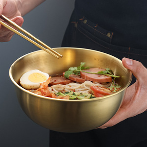 Stainless Steel Bowl With Graduations 201304 Capacity For Ramen Salad Vegetable Washing Home Use Dishwasher Safe - Product Image 2