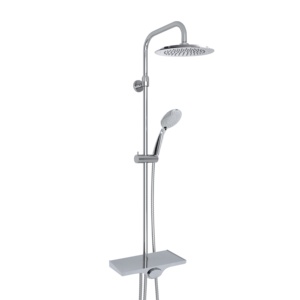 Ensemble de douche d'eau froide de plafond à effet de pluie d'usine ensemble de douche thermostatique couleur or rose personnalisé ensemble de système de douche en acier inoxydable - Product Image 3