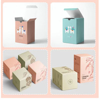 Boîtes en carton écologiques personnalisées en petites séries, emballages colorés pour cosmétiques, essences, parfums, emballages de petites boîtes