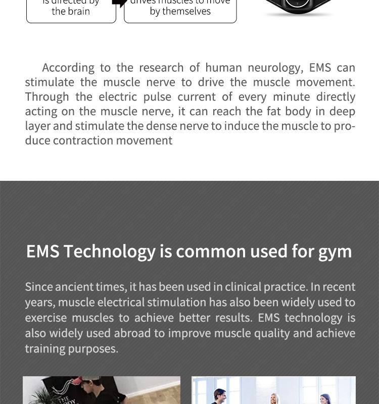 Factory Price Electronic Ems Muscle Stimulator Machine Home Use Wireless Slimming Belt Ems Fat Burner Gym Hip Trainer