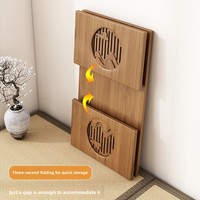 Table pliante en bambou de style japonais