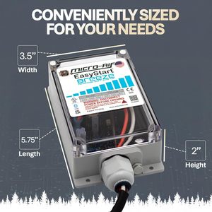 Démarreur progressif Micro-Air EasyStart Breeze 399 pour climatiseurs de camping-car 2200 Watts 15000 Btu - Product Image 2