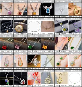 Cadena de plata 925 diamante collares para mujer Femmes tour de cou or Argent Collier Collares Mujer gargantilha Collier Femme - Product Image 5