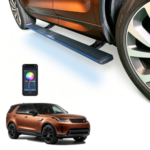 Marchepieds électriques rétractables, marchepieds latéraux électriques, style sport, alliage d'aluminium, sans perçage, compatibles avec Discovery 5 Standard - Product Image 1