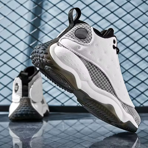 Men's PU <b>Leather</b> Running Shoes Fashion <b>Sneakers</b> with Breathable Waterproof Walking Sports Shoes Young Students Basketball Shoes - Product Image 5