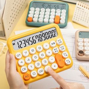 Calculatrice scientifique Mairun à interrupteur mécanique, couleur personnalisée, mignonne, écran LCD grand format 12 chiffres, boutons, piles AAA - Product Image 3