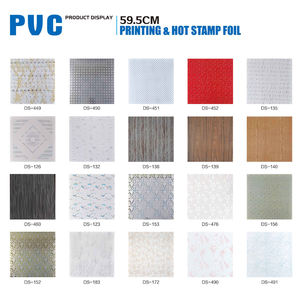 天井パネルボードホットスタンピング天井タイルPVC 2.95mモダンファッション - Product Image 2