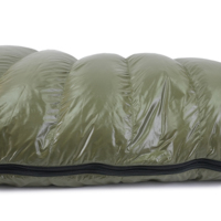 Sac de couchage mummy 90% duvet de canard blanc pour adultes, camping en plein air, portable, chaud, hiver, ultraléger, tissu en nylon