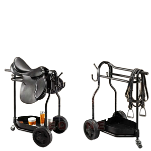 Selle d'équitation de dressage en cuir noir et marron, design professionnel, ODM, accessoires équestres personnalisés, OEM - Product Image 1