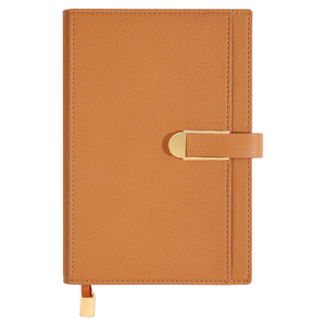 High Appearance <b>A5</b> Notebook Customized Work Meeting Notebook Imitation Leather Notebook Printed Logo - Product Image 5