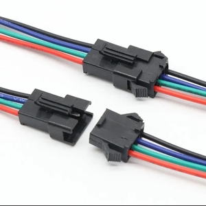4 pins 5 Pins <span class=keywords><strong>6</strong></span> <span class=keywords><strong>pin</strong></span> JST SM cắm nối 100cm Nam Nữ cặp kết nối điện dây nối cho <span class=keywords><strong>LED</strong></span> Strip <span class=keywords><strong>RGB</strong></span> - Product Image 1