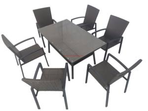 Construction <span class=keywords><strong>en</strong></span> <span class=keywords><strong>résine</strong></span> <span class=keywords><strong>tressée</strong></span> résistante aux intempéries, résiste à la décoloration, aux fissures et à l'humidité pour une utilisation <span class=keywords><strong>en</strong></span> extérieur toute l'année - Product Image 3