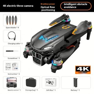 โดรนถ่ายภาพทางอากาศ A23 Pro HD รุ่นใหม่ แบบไร้แปรงถ่าน พร้อมระบบหลบหลีกสิ่งกีดขวาง ควบคุมด้วยรีโมท - Product Image 6
