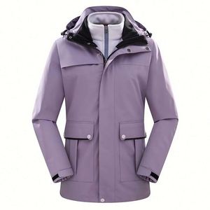 Fournisseur de vêtements streetwear, veste réfléchissante à capuche de haute qualité pour les sports de plein air, modèle à fermeture éclair - Product Image 1