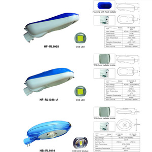 HF-RL1038 ไฟถนน LED 60W Ac100-277V Ip65 อลูมิเนียมอัลลอยด์ ประเภทที่ 3 โมดูลไฟส่องสว่างบนถนน - Product Image 1