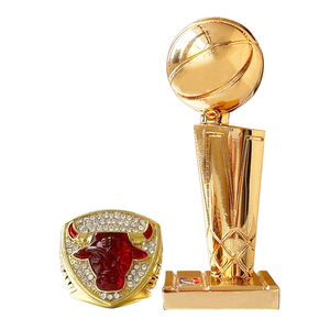 NB A 1993 Bulls <span class=keywords><strong>Jordan</strong></span> Championship Ring Joyería chapada en oro para hombres para bodas Venta al por mayor transfronteriza de fabricantes - Product Image 1