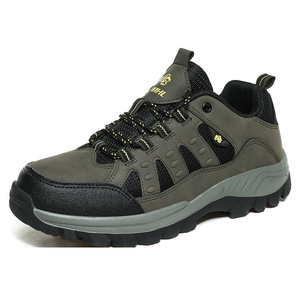 Chaussures de randonnée pour hommes, baskets de trekking respirantes en maille antidérapantes, chaussures de marche résistantes à l'usure pour le camping - Product Image 1