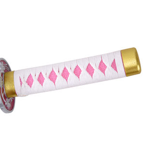 Venta caliente Mini Demon Slayer Tsuyuri <span class=keywords><strong>Kanao</strong></span> Madera Bambú Anime Espada Espadas de juguete Viene con espada apestosa - Product Image 4