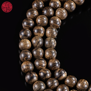 Malaysian Oud Mala 108 Beads 6mm Dark Agarwood Near Sinking with Mature Resin Character Luxury Jewelry - Product Image 4
