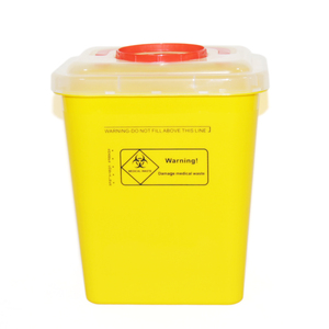 Small Sharps Container, 8L Sharp Needle Disposal Containers, Sharps Box Small Sharps and Needle Container