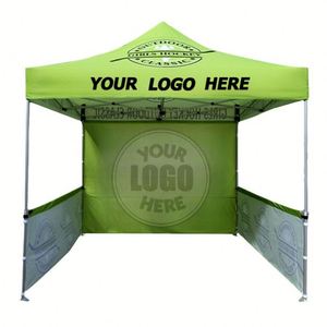 Custom Aluminum <b>Pop</b> up Canopy Tent - Heavy Duty for Outdoor Events & Promotions - Product Image 1