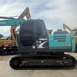 Excavatrice sur chenilles d'occasion Shengang SK140LC, excavatrice de 14 tonnes, adaptée aux travaux de terrassement, aux opérations en zone humide et aux travaux de pipeline. - Product Image 4