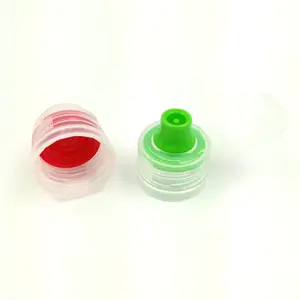 RUIPACK OEM 28mm 1810 pco plastic sports water bottle cap with tamper evident for squeeze spout bottle