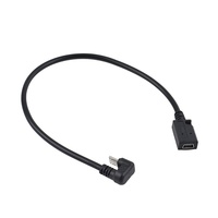 Cable de Datos en Forma de U Micro5p Macho a Mini5p Hembra TIPO-C para Juegos Móviles, Carga y Transferencia de Datos para Teléfonos y Tabletas Android