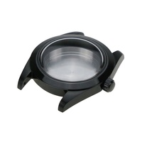 Boîtier de montre fin en acier inoxydable 316L étanche, prix usine, compatible mouvements NH34/NH35/NH36, verre bombé 38mm, lunette cannelée