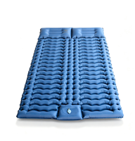 Matelas Gonflable Double pour Camping, Tente, Super Élastique, Composite, pour Voyages en Plein Air