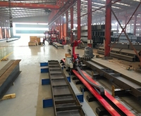 ZMDE H Beam Welding Robot Arm Automatización Soldadura Robot de 6 ejes Estación de trabajo con Robot Ground Rail