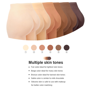 ONEFENG Pantalones de Silicona para Realce de Glúteos Sexy, Relleno de Cadera para Mujer Africana, Pantalones de Entrepierna Abierta, Ropa Interior para Cosplay con Glúteos Completos - Product Image 6