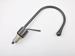 New Design Water Drop Shape Wash Basin Faucet Ceramic Valve Core Hot Cold Water Brass Bathroom Sink Tap - Product Image 4