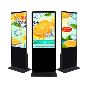 Kiosque intelligent, écran LCD vertical pour la publicité, affichage numérique interactif, écran tactile sur pied, kiosque LCD 55 pouces - Product Image 1