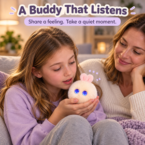Conejo de Peluche Inteligente con IA, Juguete Interactivo con Chat de Voz, Regalo de Cumpleaños para Niños, Distribución Minorista - Product Image 6