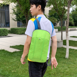 Mochila Plegable Portátil de Moda con Logotipo Personalizado, Bolsa de Almacenamiento de Viaje Impermeable, Mochila Compacta para Exteriores - Product Image 6