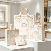 Sacs en papier et sacs fourre-tout personnalisés pour bijoux, montres et lunettes, parfaits pour colliers et bagues