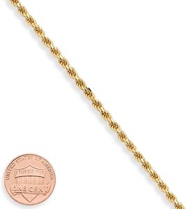 Pulsera <span class=keywords><strong>de</strong></span> <span class=keywords><strong>Oro</strong></span> Macizo <span class=keywords><strong>de</strong></span> 9K/10K/14K/18K/24K <span class=keywords><strong>para</strong></span> <span class=keywords><strong>Hombre</strong></span> con Cadena <span class=keywords><strong>de</strong></span> Cuerda <span class=keywords><strong>de</strong></span> Diferentes Tamaños - Product Image 5