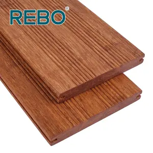 Waterproof floor planks outdoor bamboo decking garden patio flooring