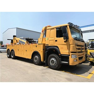 Camión Grúa Sinotruk HOWO de 20t 25t, 8X4, Vehículo de Rescate en Carretera de Uso Pesado - Product Image 1