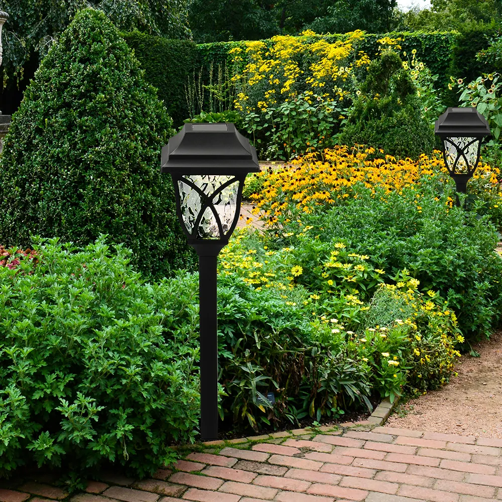 NHWS Cheaper price design plug-in outdoor courtyard path channel decoration waterproof LED solar garden light