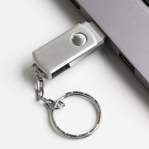 Customizable rotating USB <b>flash</b> drive with company logo, metal keychain, car USB <b>flash</b> drive, 64/128g, "Little Fatty" USB <b>flash</b> - Product Image 1