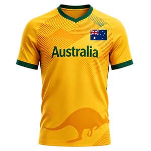Maglia Sportiva del Togo 2026 – Maglietta da Calcio Gialla con Strisce Verdi e Bandiera Nazionale - Product Image 1