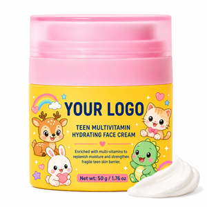 Crème hydratante quotidienne pour adolescents, adoucit la peau, renforce la barrière cutanée, légère, non irritante, enrichie en vitamine E. - Product Image 6