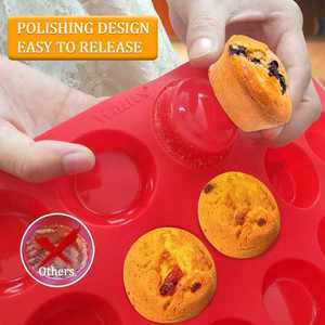 Moule à gâteau en silicone sans BPA pour coquilles Madeline, moules à gâteau antiadhésifs résistants aux hautes températures, <span class=keywords><strong>outil</strong></span> de pâtisserie - Product Image 2