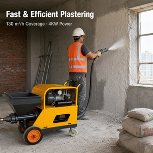Machine <span class=keywords><strong>à</strong></span> projeter le <span class=keywords><strong>mortier</strong></span>, remplace le plâtrage manuel, <span class=keywords><strong>pompe</strong></span> automatique pour le revêtement mural en ciment pour les constructeurs, CE ISO, garantie 1 an - Product Image 5