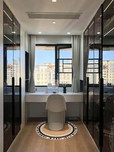 Fabricant de meubles sur mesure Meubles de chambre à coucher Armoire moderne modulaire en bois Design Garde-robe de chambre Style minimaliste - Product Image 3